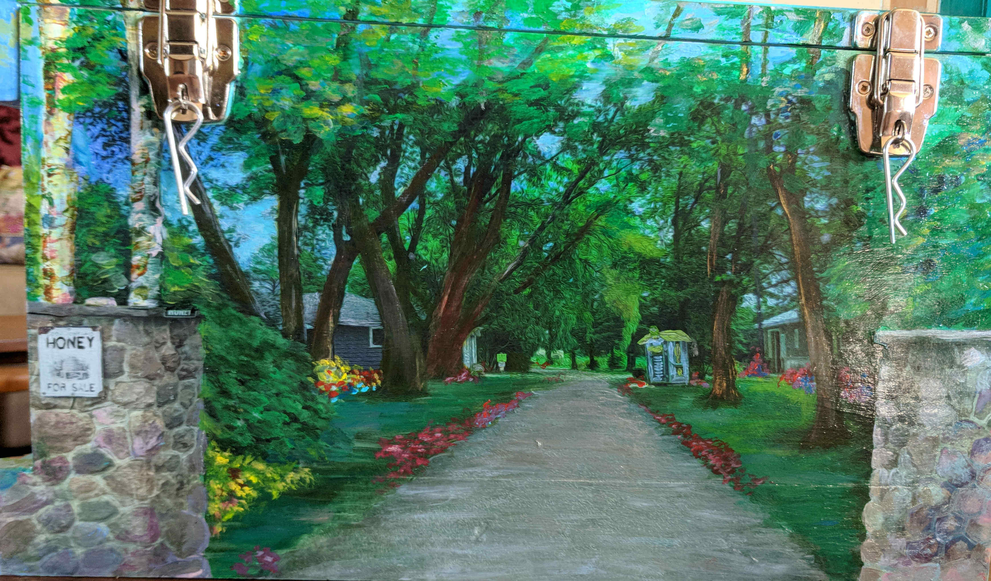 Farm Gate Self-Service Sales Kiosk Honey Sales Hut